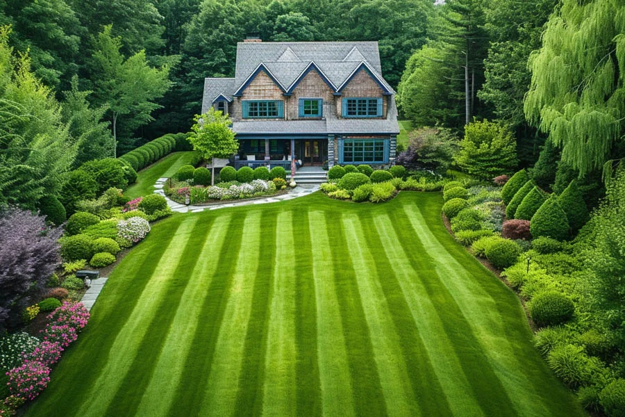 electric walk behind mower