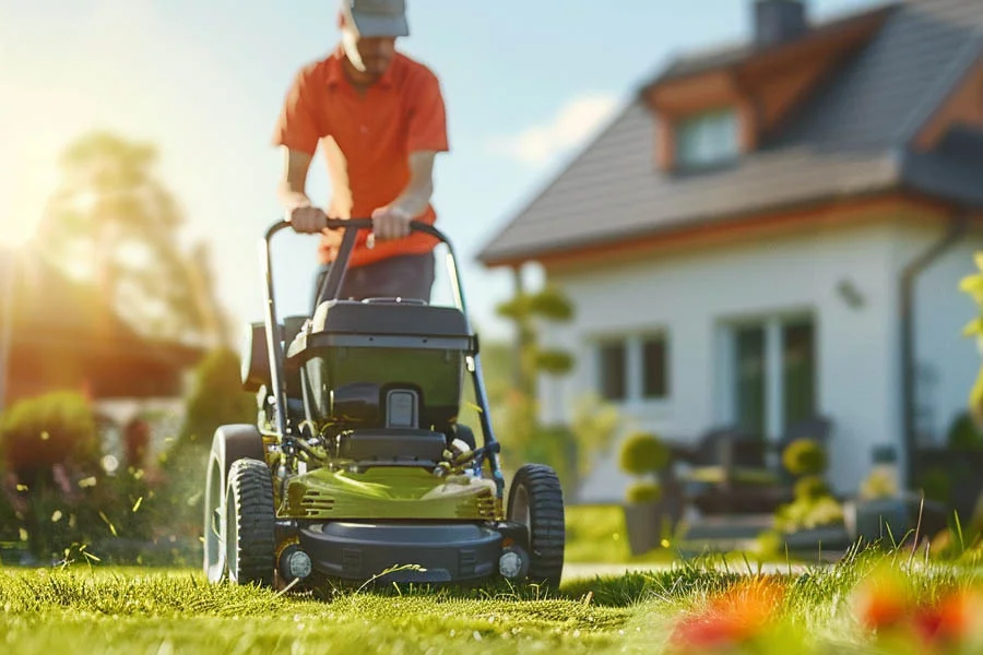 lithium battery mower