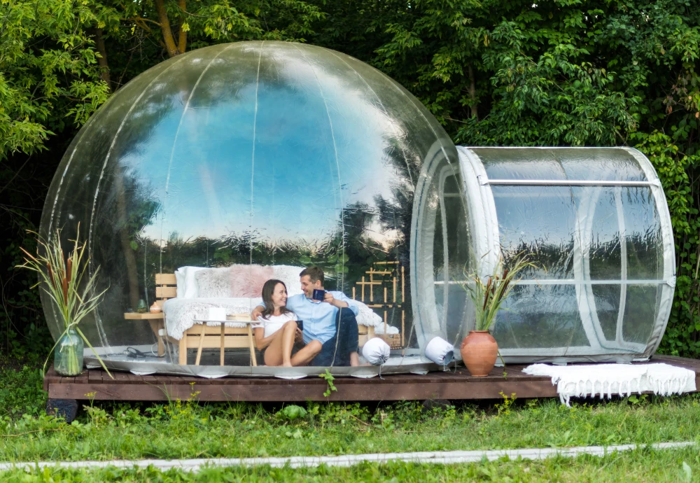 inflatable clear tent bubble